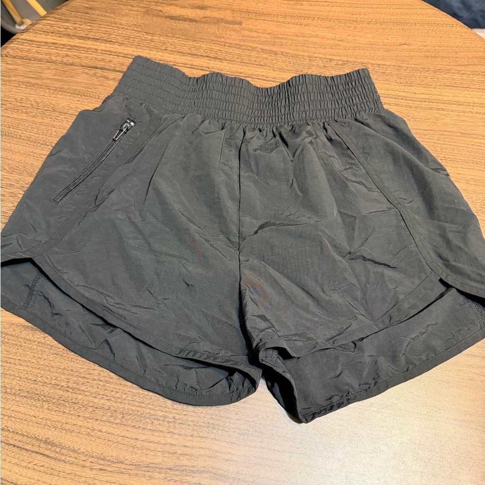 Zenana Outfitters Black Athletic Shorts